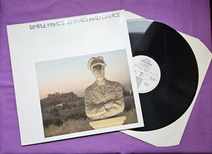 SIMPLE MINDS - Empires And Dance LP  1988 WHITE VIRGIN LABELS - Picture 1 of 2