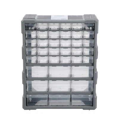 Boxsweden Garaz Durable Easy Assemble 39 Drawer Storage Unit 47.5x16x38cm - image 1 of 4