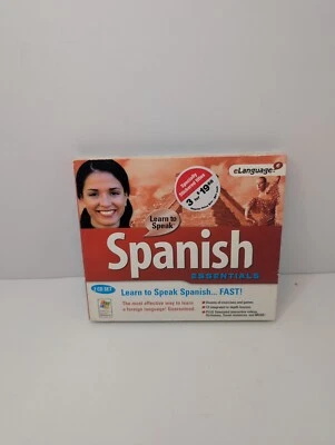 Learn To Speak Spanish Cosmi CD Essentials eLanguage PC Learn Spanish  - Image 1 of 2