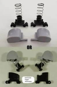 Set di pezzi di ricambio OEM Nintendo GameCube Controller L/R Trigger Assemblaggi - Foto 1 di 1