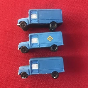 Vintage Plaster toy trucks Handpainted - Picture 1 of 6
