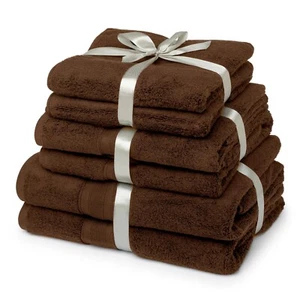 LUXUS 650 G/M² ÄGYPTISCHE BAUMWOLLE HANDTÜCHER ZERO TWIST EXTRA SAUGFÄHIG HANDBAD LAKEN - Bild 1 von 11