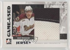 2007-08 ITG Heroes and Prospects Game-Used Jersey Zach Bogosian #GUJ-68