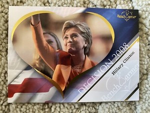 Hillary Clinton #1 of 5 2022 Decision Vault Decision 2008 - Gold Foil