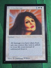 MTG - Reverse Damage [1x] - Beta IE - NM - English