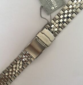 New Old Stock Citizen Watch Band 22mm Ends Stainless Steel 7” Long