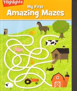 Highlights My First Amazing Mazes Children's Book - Picture 1 of 2
