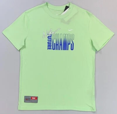 Boy's Nike Youth Future Champs LOOSE FIT Dri T-Shirt FN9649 NEW - Image 1 of 3