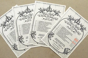LAURA MARLING THE WISDOM OF SPRING FLYER CARDS X 4 - Picture 1 of 3