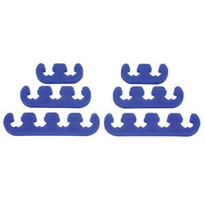 Juego de 6 piezas de bujía separador de cables azul 7 a 9 mm - Imagen 1 de 1