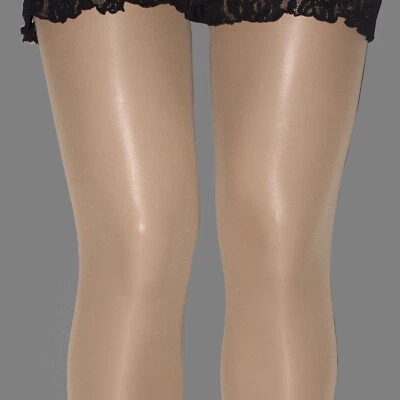 PLUS SIZE NUDE BEIGE OPAQUE SPANDEX TIGHTS 4 WINTER LEG AVENUE BUY 3 PR & SAVE - Image 1 of 4