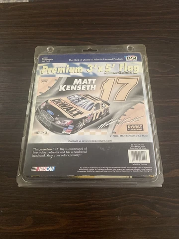 NEW Matt Kenseth #17 Dewalt Premium 3' X 5' Flag BSI Nascar Roush Racing Cover