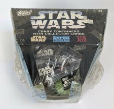 Topps UK Wacky Officina Star Wars Candy Contenitori Testa & Carte Scatola