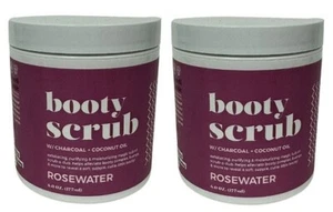 Goodscrub Rosewater Booty Scrub 2 Pack - Picture 1 of 2