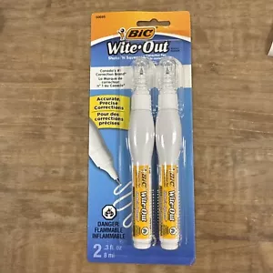 BIC Wite-Out Shake 'N Squeeze Correction Pen, 8 ml, White, Pack Of 2 - Picture 1 of 2