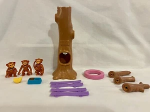 Vintage Littlest Pet Shop Magic Monkeys with Treehouse Playset - Picture 1 of 4