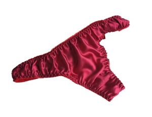 Women's 16 Momme 100% Mulberry Silk Panties Undies Thongs Bikinis Knickers SU123