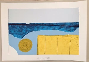 WALTER FUSI,'ELBA,1998' SELTENER SIEBDRUCK 1998 - Bild 1 von 5