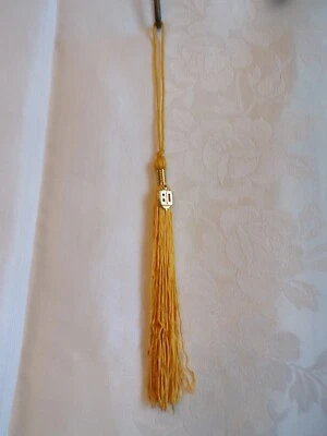 1980 Yellow Gold Graduation Tassel - Image 1 of 4