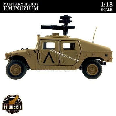 1:18 21st Century Toys Ultimate Soldier US Army M1025 Command Humvee Hummer - Image 1 of 4