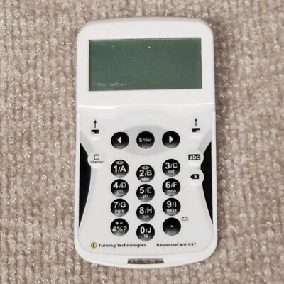 Turning Technologies P/N: RCXR-02 Response Card. Tested Pre-Owned Condition. - Image 1 of 4