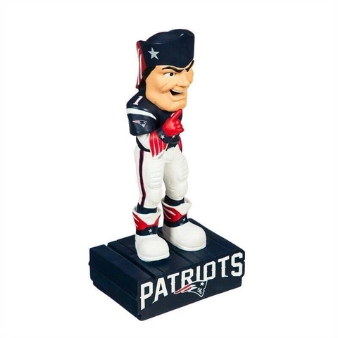 New England Patriots Mascot Statue  Hand Painted    7"X5"X13" Cover