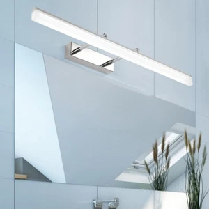 LED SMD 2835 Acrylic Wall Sconce Light Fixture Retractable Vanity Mirror Lamp - Picture 1 of 27