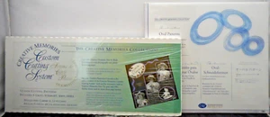 Lot 2 Creative Memories-Oval Templates & 12" Patterns Straight Wavy Swell Sealed - Picture 1 of 7