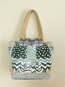 Laurel Burch Small 3 Cat Handtasche Damen - Bild 1 von 3
