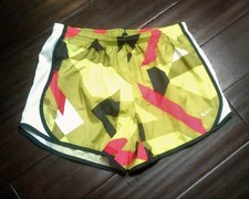 Nike Green Graphic DriFit Running Shorts XL