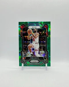 2023-24 Panini Prizm - #239 Coby White Green Cracked Ice - Picture 1 of 3