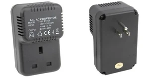 Step Up USA to UK Voltage Converter 45W - UK mains plug in USA - Picture 1 of 1