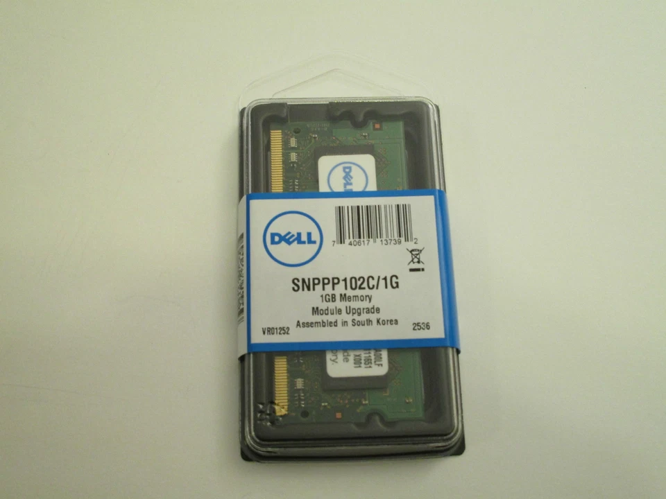 NEW 1Gb Dell SNPPP102C/1G 800Mhz PC2-6400 200pin DDR2 SODIMM memory RAM - Image 1 of 2