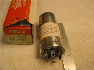 NOS Sprague TVL-4603.7 150/100/5/100uF@200/350/150/50V TwistLok Electrolytic Cap - Picture 1 of 1