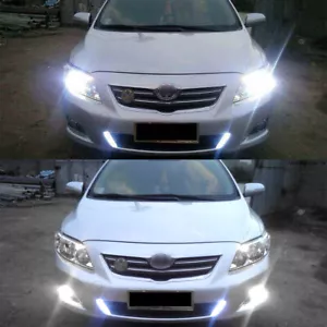 for Toyota Corolla 2009-2012 2013 9006 9005 H11 LED Headlight Fog Light Bulb Kit - Picture 1 of 18
