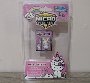 World's Smallest Hello Kitty Unicorn Micro Figures New! Stocking Stuffer! - Picture 1 of 5