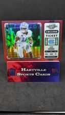 2023 Chronicles Draft Josh Downs #10 Contenders Optic Ticket Red SP /149