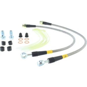 StopTech 950.58001 Front Braided Brake Line Kit for 11-16 Durango Grand Cherokee - Foto 1 di 2
