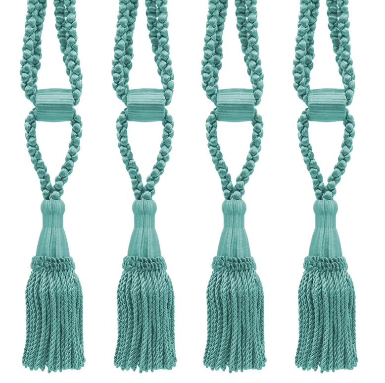 Corbata borla DÉCOPRO, longitud de cable ajustable, color # M17 [Juego de 4] Foto 1 de 1