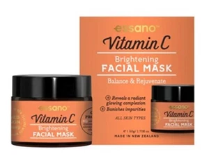 Essano VITAMIN C Brightening Facial Mask Balance & Rejuvenate 1.7 Oz New Zealand - Picture 1 of 1