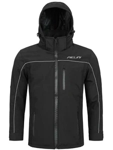 Motorradjacke Biker Jacke Herren Wasserdichte Textil Touring Schwarz S Pielini - Bild 1 von 10