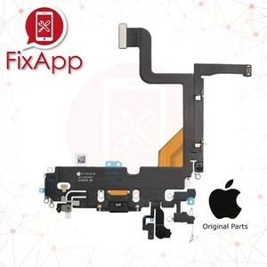 100% ORIGINALE APPLE IPHONE 13 PRO FLAT CONNETTORE DI RICARICA DOCK + MICROFONO - Zdjęcie 1 z 2