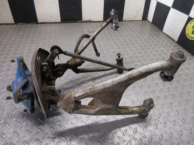 86 1986 Suzuki LT250R LT250 R Quadracer Front LEFT A ARM Spindle Hub TIE ROD - Image 1 of 4