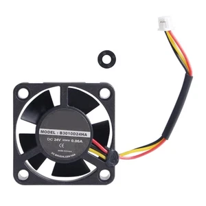 3D Printer Hotend Cooling Fan 3010 Double Bearing Kit 24V 0.06A 13000RPM for K1 - Afbeelding 1 van 8