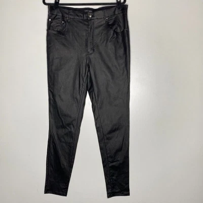 Fashion Nova Faux Leather High Waist Slim Pants Women's Size 14 Plus - Image 1 of 4
