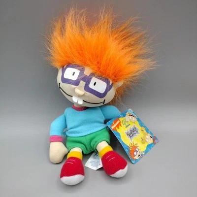 De colección Rugrats 1997 Applause Chuckie Peluche Suave Nickelodeon 7" con Etiquetas Años 90 Foto 1 de 4
