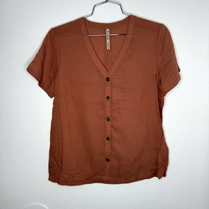 KUHL Hadley Short Sleeve Button Up Shirt Womens Small Lightweight UPF Never Worn - Picture 1 of 12