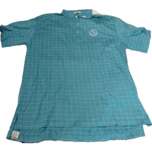 Peter Millar Golf Poloshirt Herren Medium Stripes blau weiche Baumwolle - Bild 1 von 9