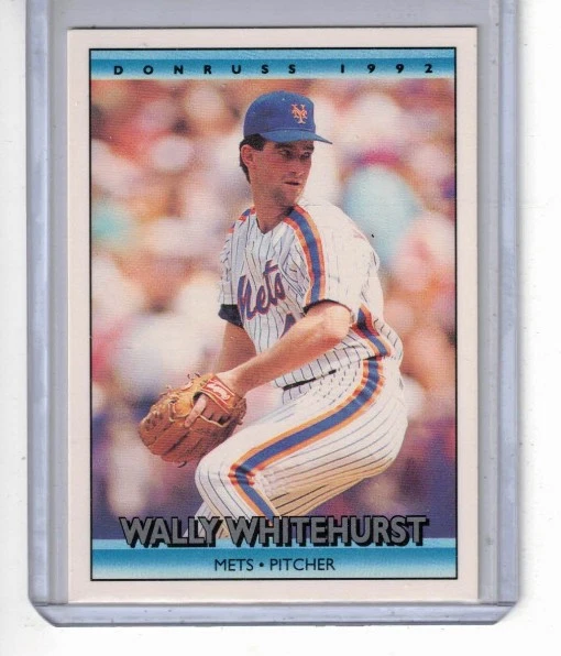 1992 Donruss #134 Wally Whitehurst - Mets - Image 1 of 2