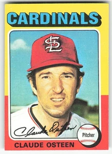 1975 Topps Mini #453 Claude Osteen BASEBALL St. Louis Cardinals - Picture 1 of 2